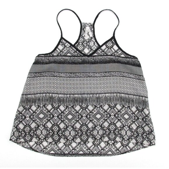 Cami Bundle Womens Large H&M Halter, Tribal Print, Black Strappy Tank Tops - Picture 3 of 15